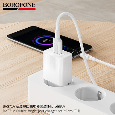 Borofone BAS71A Cargador Completo (USB-M)