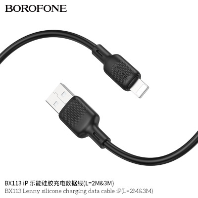 Borofone BX113 Cable Carga/Datos 2M (USB-iP)