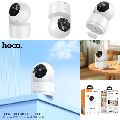 Hoco. D8 TPZ HD Camara Vigilancia Interior