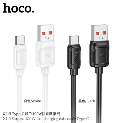 Hoco. X115 Cable Carga/Datos 100W (USB-C) Hoco. X115 Cable Carga/Datos 100W (USB-C)