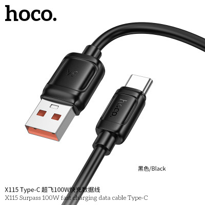 Hoco. X115 Cable Carga/Datos 100W (USB-C) Hoco. X115 Cable Carga/Datos 100W (USB-C)