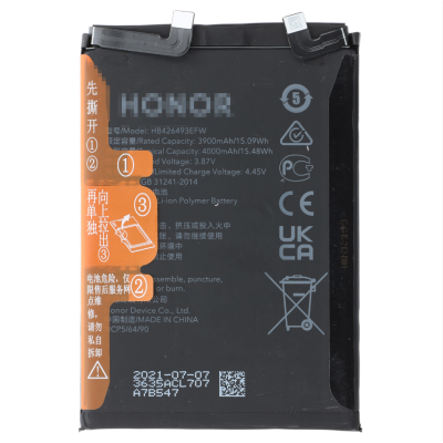 Bateria Para Huawei Honor 50 Se /Nova 9 Se /Nova 10 -Hb426493Efw