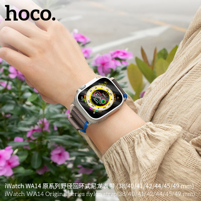 Hoco. iWatch WA14 Ori Series Correa Nailon (44/45/46/49mm)