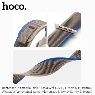 Hoco. iWatch WA14 Ori Series Correa Nailon (44/45/46/49mm)