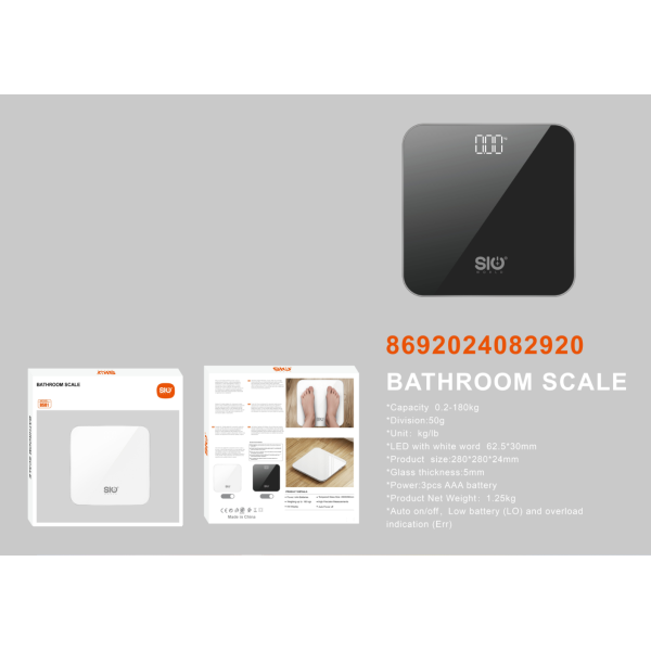 Sio BS01 Bascula Electronica (No Incluye AAA)