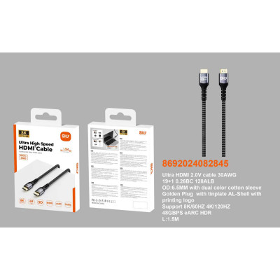 Sio SN-03 Cable HDMI 8K 3D 1.5M