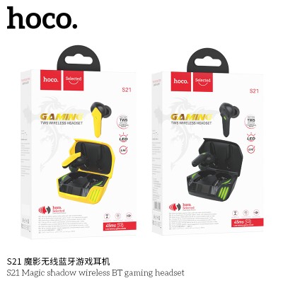 Hoco S21 Magic Shadow Wireless Bluetooth Gaming Auriculares