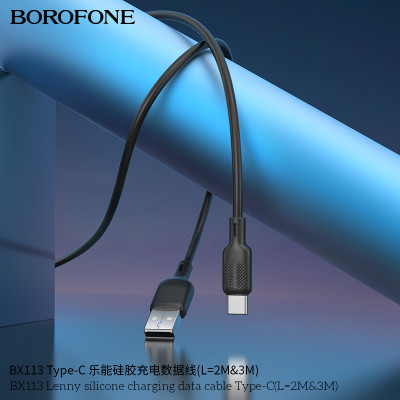 BOROFONE BX113 Cable Carga/Datos 2M (USB-C)