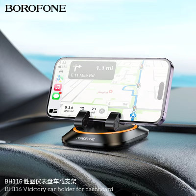 BOROFONE BH116 Soporte Coche (Pegar)