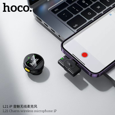 Hoco. L21 iP Microfono Inalambrico (ENC)