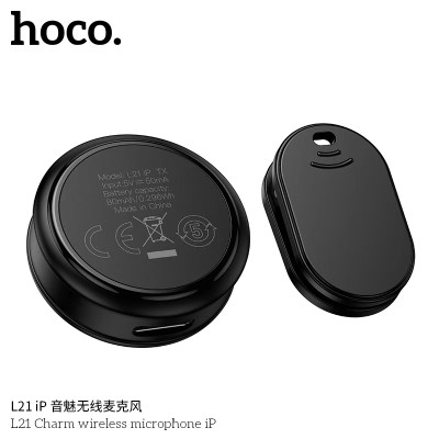 Hoco. L21 iP Microfono Inalambrico (ENC)