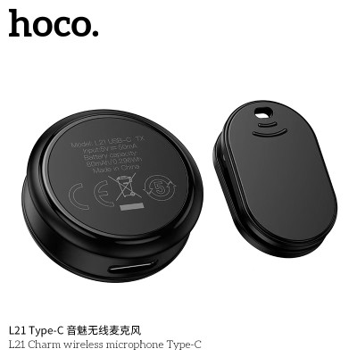 Hoco. L21 Type-C Microfono Inalambrico (ENC)
