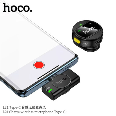 Hoco. L21 Type-C Microfono Inalambrico (ENC)