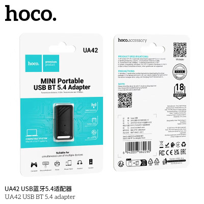 Hoco. UA42 Adaptador Mini USB Bluetooth