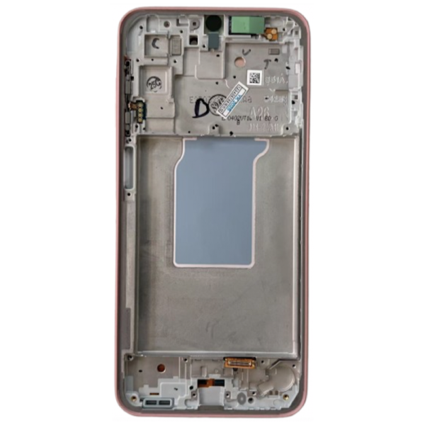 Pantalla Completa Original Servicepack Para Samsung A26 5G / A266 Con Marco Rosa