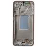 Pantalla Completa ⚫Original⚫ Servicepack Para Samsung A26 5G / A266B Con Marco Rosa