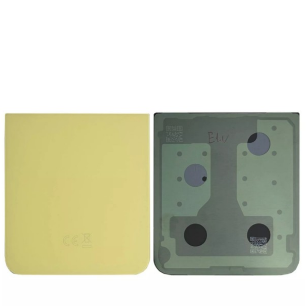 Tapa Trasera Para Samsung Z Flip 6 / F741 Amarillo