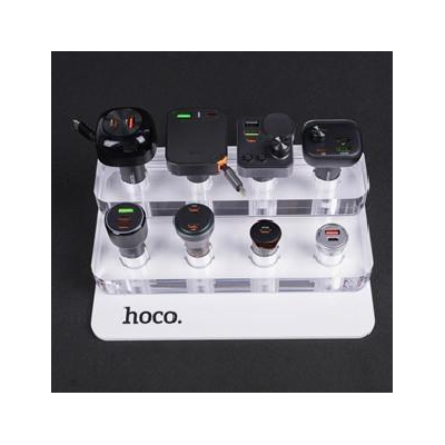 Hoco. HN28 Soporte Exhibición FM/Cargador Coche