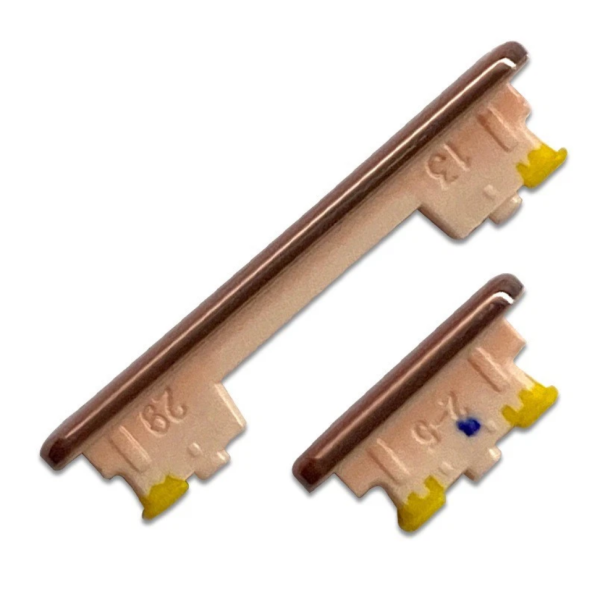 Ba121 Boton Lateral De Volumen/Power Para Samsung A53 5G /A536 Oro