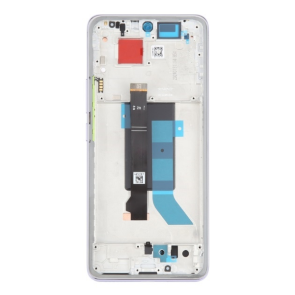 Pantalla Completa Original Servicepack Para Redmi Note 14 Pro 4G Con Marco Morado