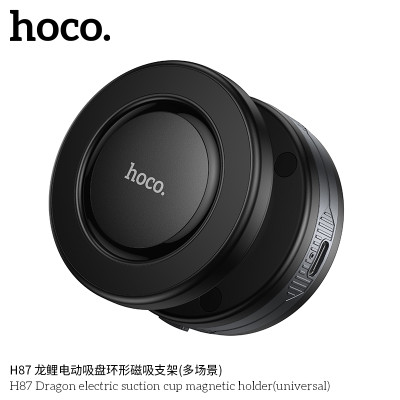Hoco. H87 Soporte Magnetico Ventosa Electrica (Multiusos)