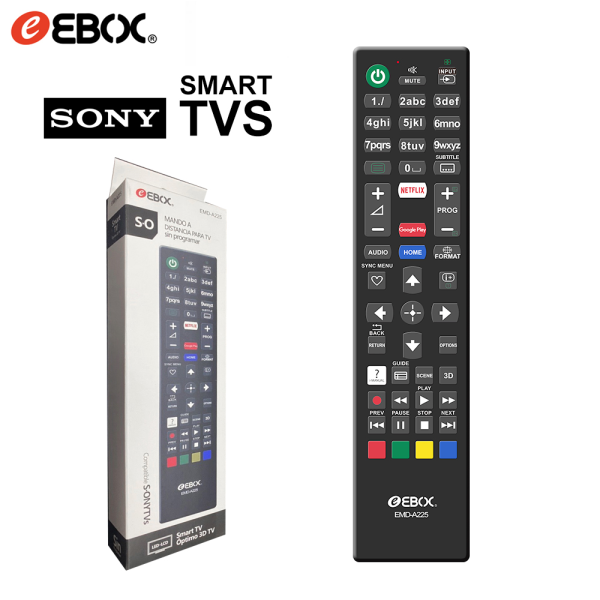 Mando a Distancia para SONY Smart TV / 3D TV EMD-A225 ★★★-M5