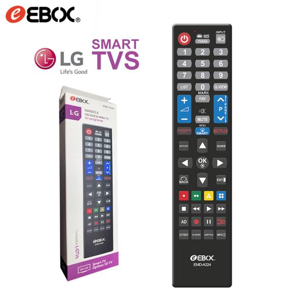Mando a Distancia para LG Smart TV / 3D TV EMD-A224 ★★★-M4