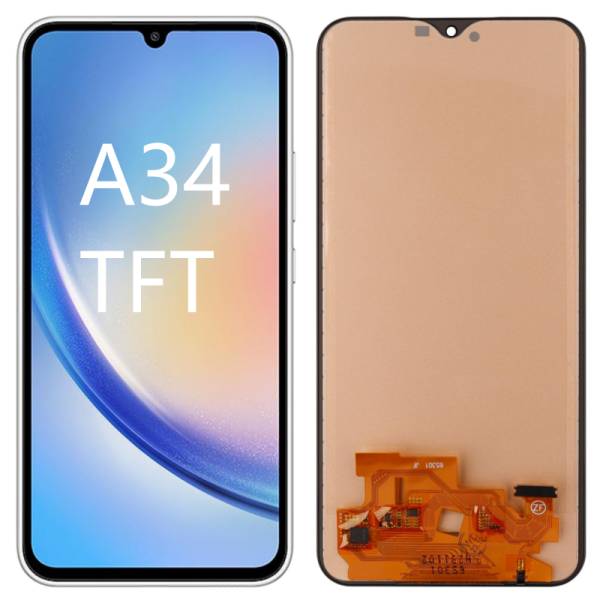 Pantalla Completa Para Samsung A34 /A346 Sin Marco Tft