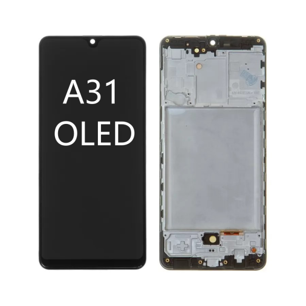 Pantalla Completa Para Samsung A31/A315 Con Marco Oled 