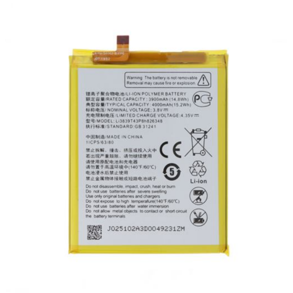 Bateria Para Zte A7 2020 -Li3839T43P8H826348
