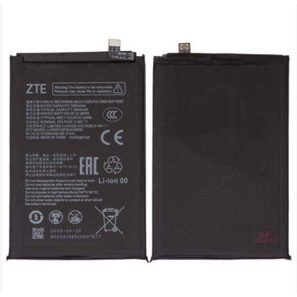 Bateria Para Zte Nubia Focus 5G -Li3949T44P8H906450-5A