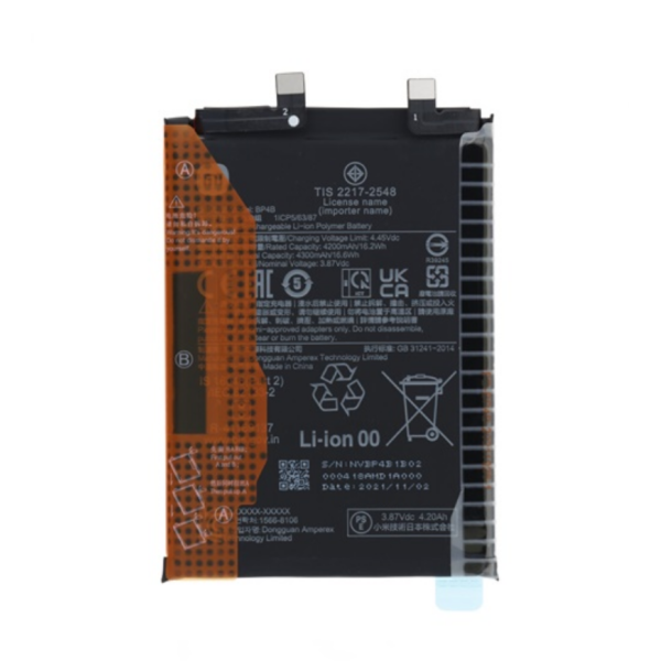 Bateria Para Xiaomi 12 Lite Bp4B
