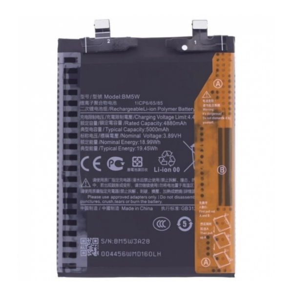 Bateria Para Xiaomi Poco F6 Pro 5G Bm5W