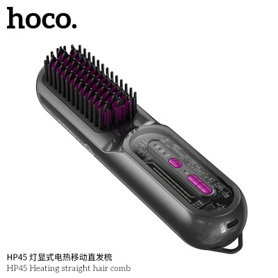 Hoco. HP45 Plancha Pelo Movil Indicador Luminoso