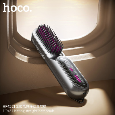 Hoco. HP45 Plancha Pelo Movil Indicador Luminoso