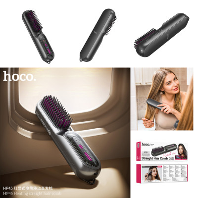 Hoco. HP45 Plancha Pelo Movil Indicador Luminoso