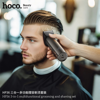 Hoco. HP36 Set Afeitado Multifuncional 3En1