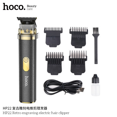 Hoco. HP22 Cortapelos Eléctrico Diseño Tallado