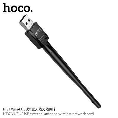Hoco. HI37 WiFi4 USB Tarjeta Red Inalámbrico