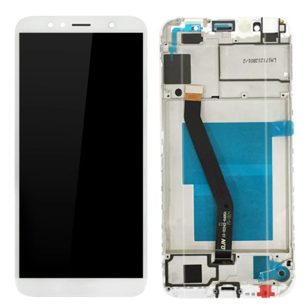 Pantalla Completa Original Servicepack Para Huawei Honor 7A /Y6 2018 /Y6 Prime 2018 Con Marco Blanco