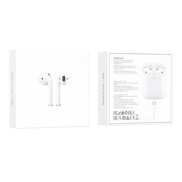 Borofone SEW89 Max Auricular TWS BT 6h