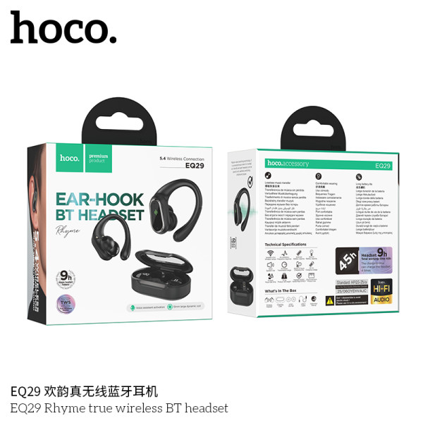 Hoco. EQ29 Auricular TWS BT 9h