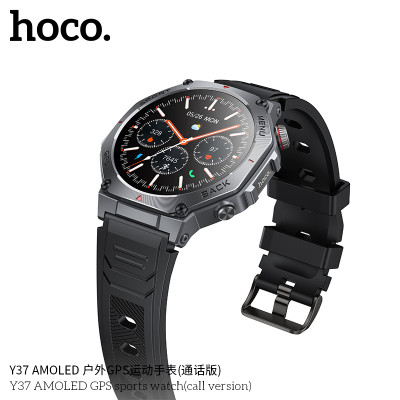Hoco. Y37 AMOLED Reloj Deportivo GPS Exterior (V. Llamada)