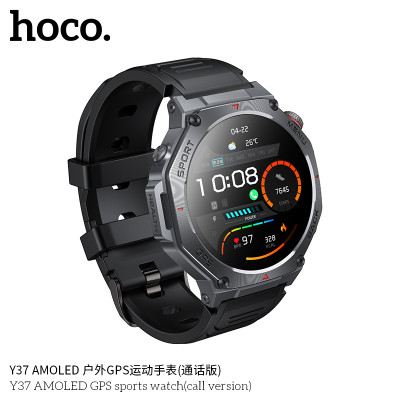 Hoco. Y37 AMOLED Reloj Deportivo GPS Exterior (V. Llamada)