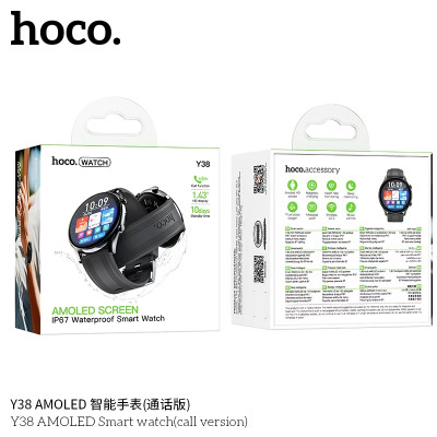 Hoco. Y38 AMOLED Reloj Deportivo Inteligente (V.Llamada)