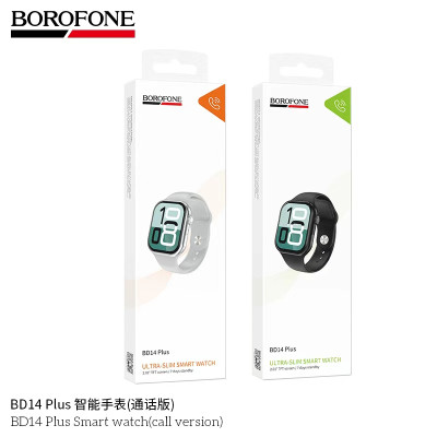 Borofone. BD14 Plus Reloj Inteligente (V.Llamada)