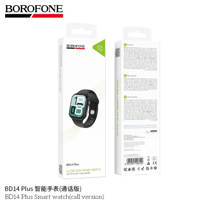 Borofone. BD14 Plus Reloj Inteligente (V.Llamada)