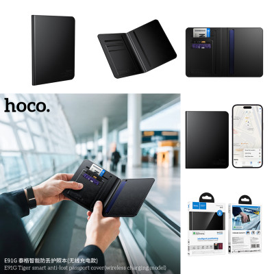 Hoco. E91G Libreta Pasaporte Inteligente Antiperdida (Find My)