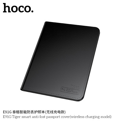 Hoco. E91G Libreta Pasaporte Inteligente Antiperdida (Find My)