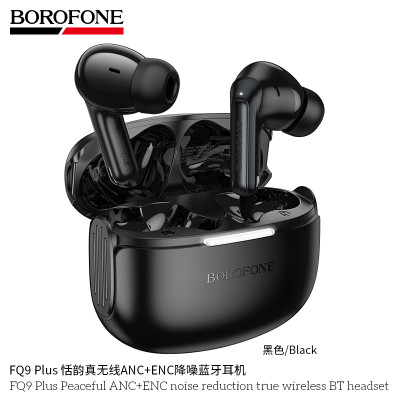 Borofone. FQ9 Plus Auricular TWS BT ANC+ENC 6h